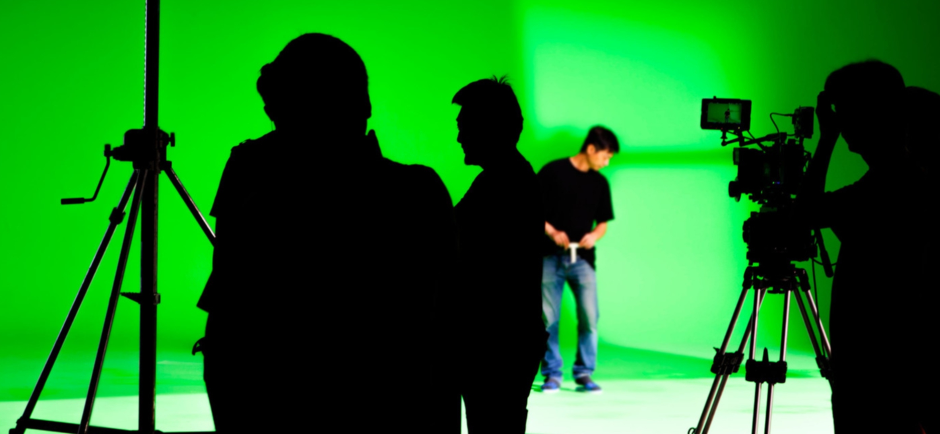 Delta Star Pictures — green screen set